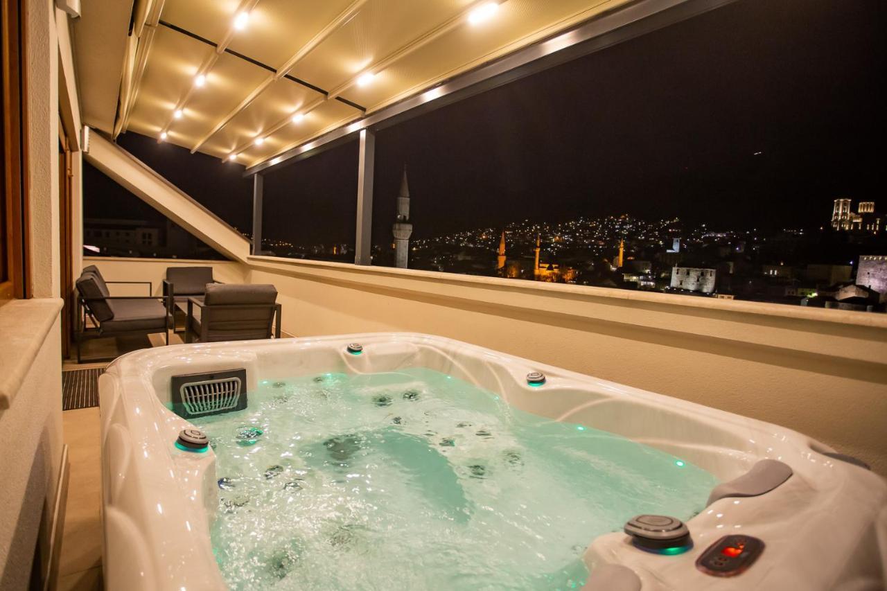 Sky Penthouse Old Bridge With Sauna And Jacuzzi Mostar Esterno foto